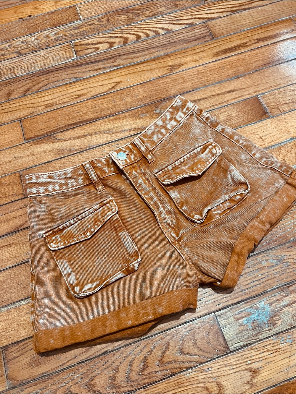 Forever 21 Rust Brown Corduroy Shorts